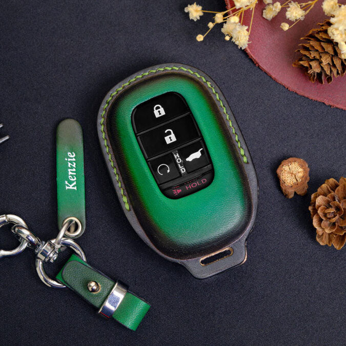 Premium Leather Key Fob for Honda - Carsilks 