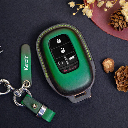 Premium Leather Key Fob for Honda - Carsilks 