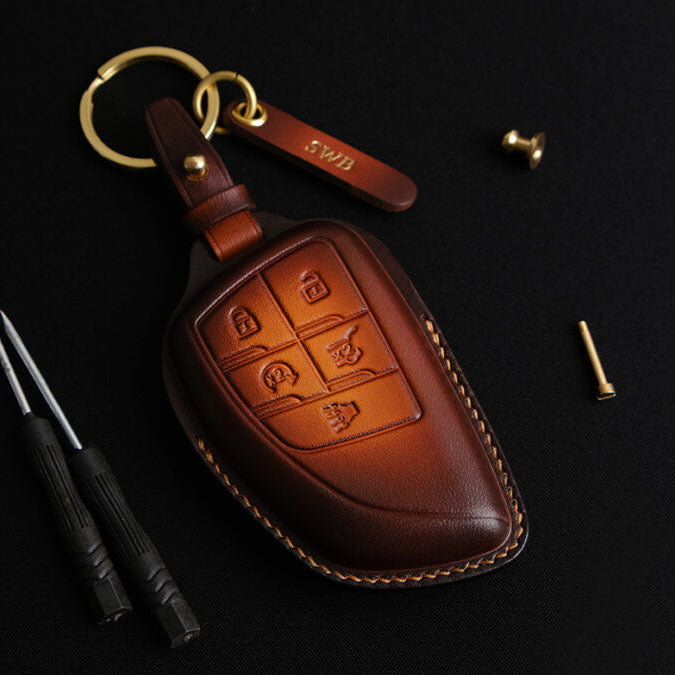 Premium Leather Key Fob for Honda - Carsilks 