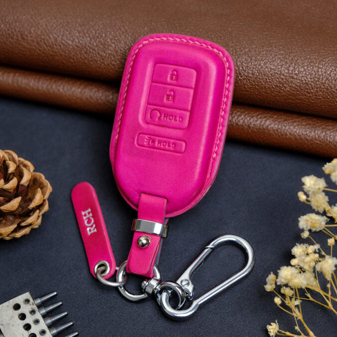 Premium Leather Key Fob for Honda - Carsilks 