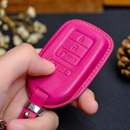 Premium Leather Key Fob for Honda - Carsilks 