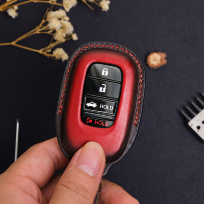 Premium Leather Key Fob for Honda - Carsilks 