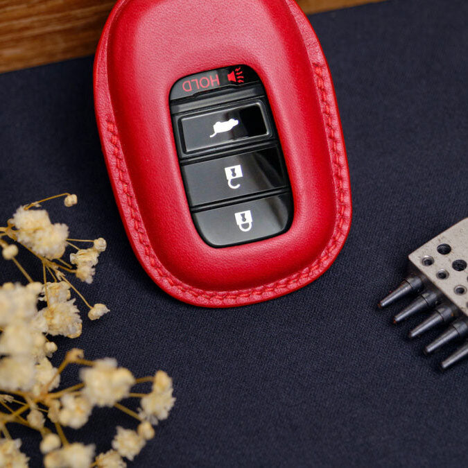 Premium Leather Key Fob for Honda - Carsilks 