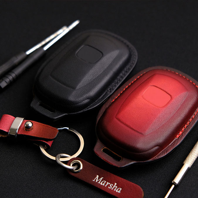Premium Leather Key Fob for Honda - Carsilks 