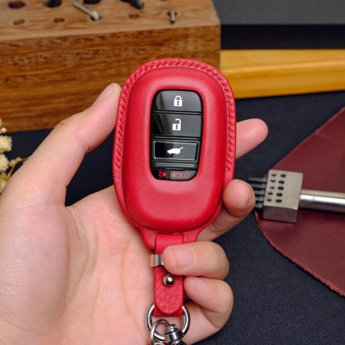 Premium Leather Key Fob for Honda - Carsilks 