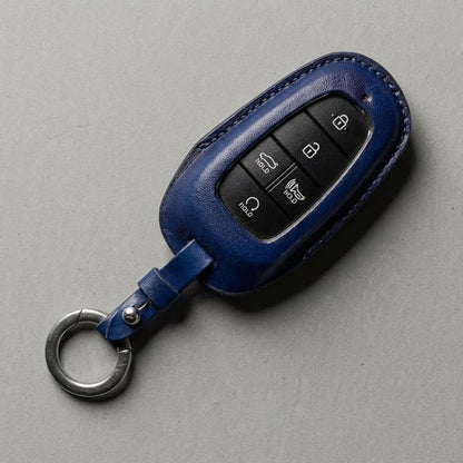 Premium Leather Key Fob for Hyundai - Carsilks 