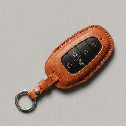 Premium Leather Key Fob for Hyundai - Carsilks 