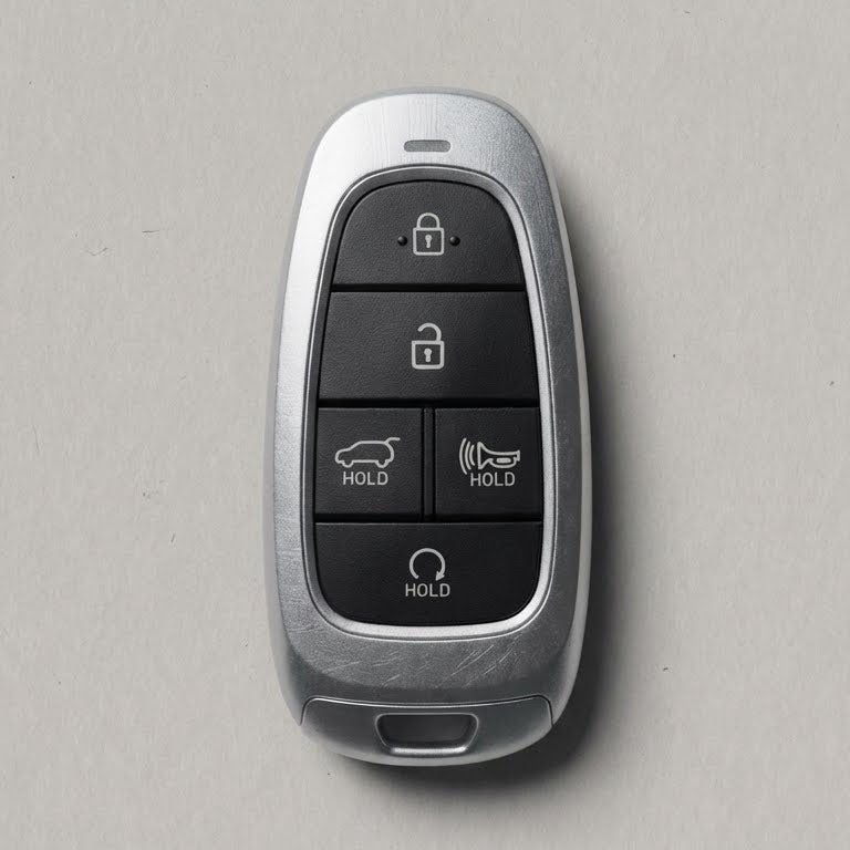 Premium Leather Key Fob for Hyundai