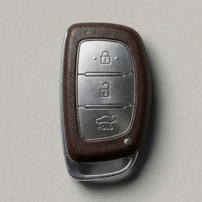Premium Leather Key Fob for Hyundai