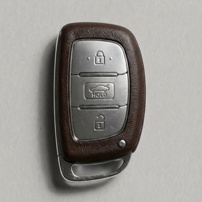 Premium Leather Key Fob for Hyundai