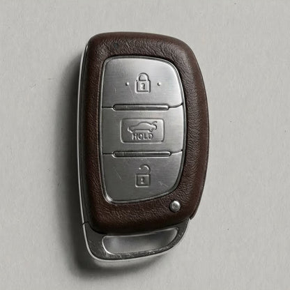 Premium Leather Key Fob for Hyundai