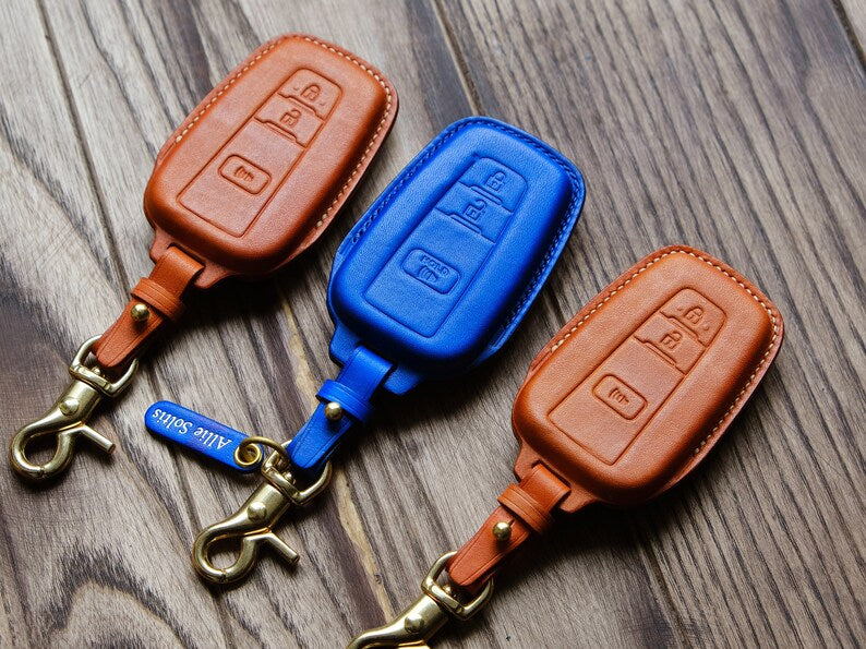 Toyota Premium Leather Key Fob - Carsilks 