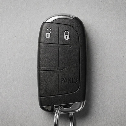 Premium Leather Key Fob for Jeep