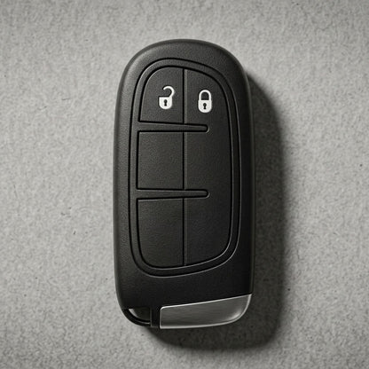 Premium Leather Key Fob for Jeep