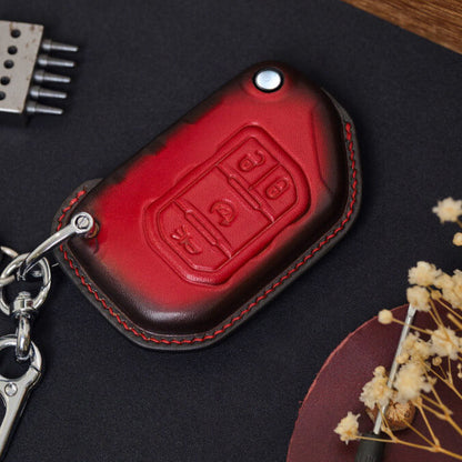 Premium Leather Key Fob for Jeep - Carsilks 
