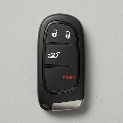 Premium Leather Key Fob for Jeep
