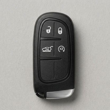 Premium Leather Key Fob for Jeep
