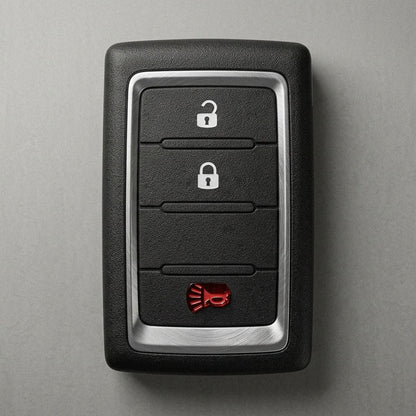 Premium Leather Key Fob for Jeep