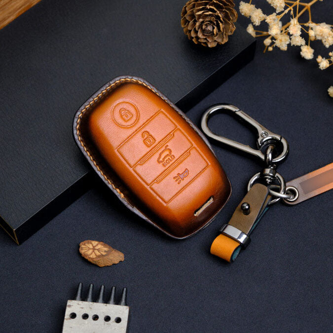 Premium Leather Key Fob for KIA - Carsilks 