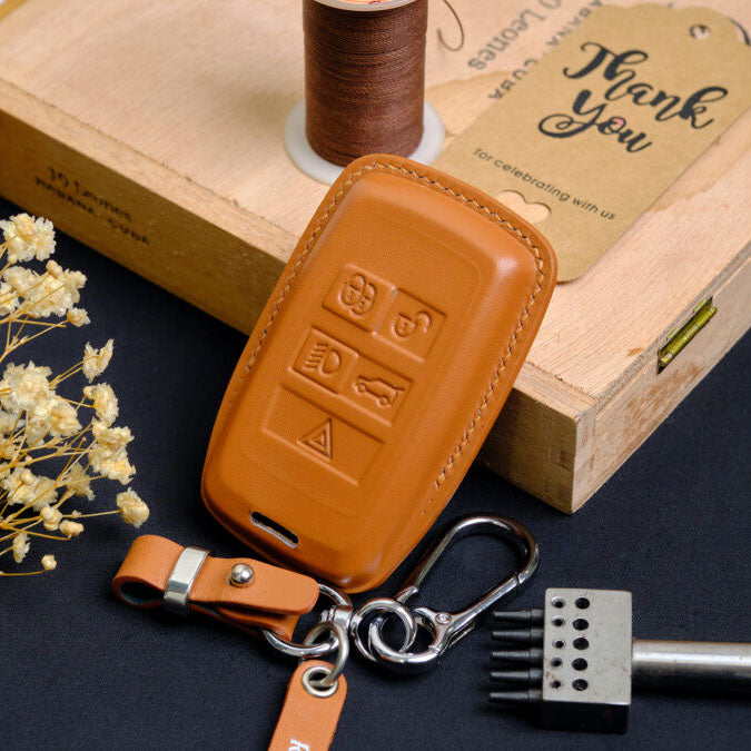 Premium Leather Key Fob for Land Rover - Carsilks 