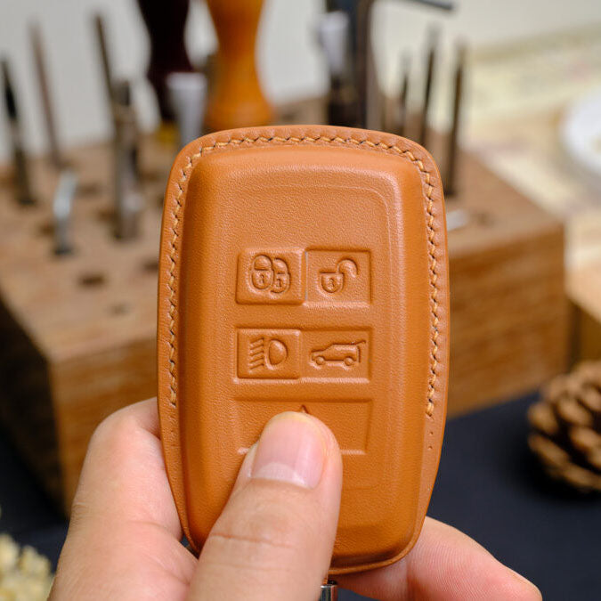 Premium Leather Key Fob for Land Rover - Carsilks 