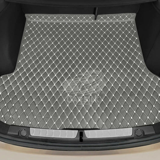 LIGHT GRAY LUXURY BASE TRUNK CAR MATS SET - Carsilks 