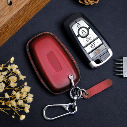 Premium Leather Key Fob for Lincoln - Carsilks 