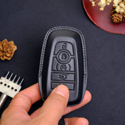 Premium Leather Key Fob for Lincoln - Carsilks 