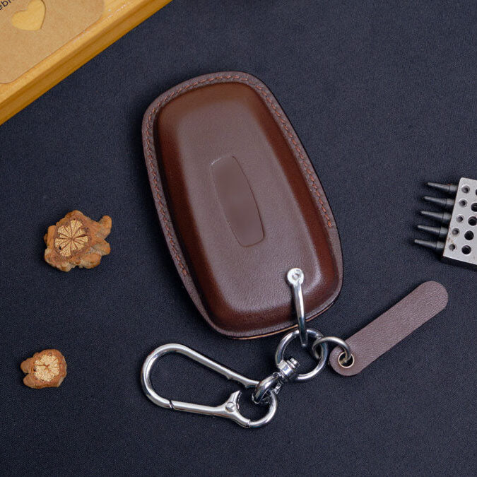 Premium Leather Key Fob for Lincoln - Carsilks 