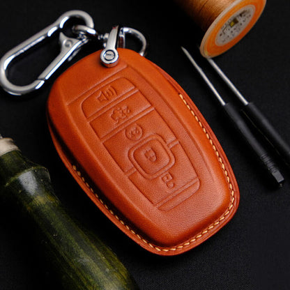 Premium Leather Key Fob for Lincoln - Carsilks 
