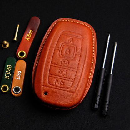 Premium Leather Key Fob for Lincoln - Carsilks 