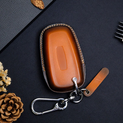 Premium Leather Key Fob for Lincoln - Carsilks 