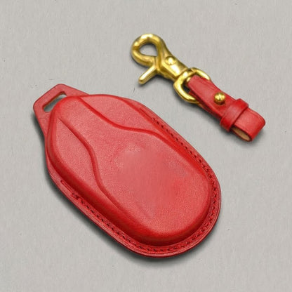 Premium Leather Key Fob for Maserati