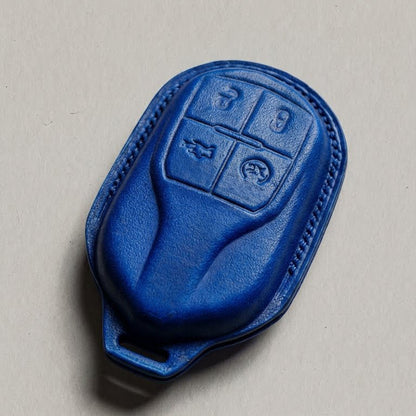 Premium Leather Key Fob for Maserati