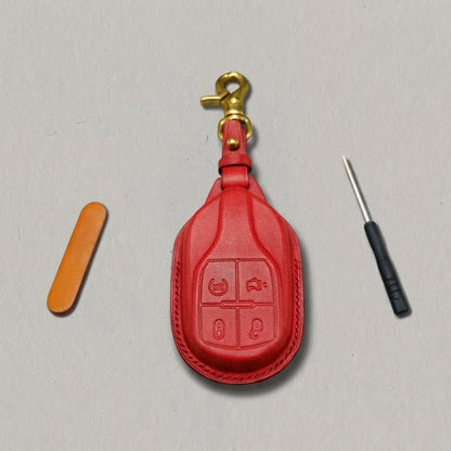 Premium Leather Key Fob for Maserati