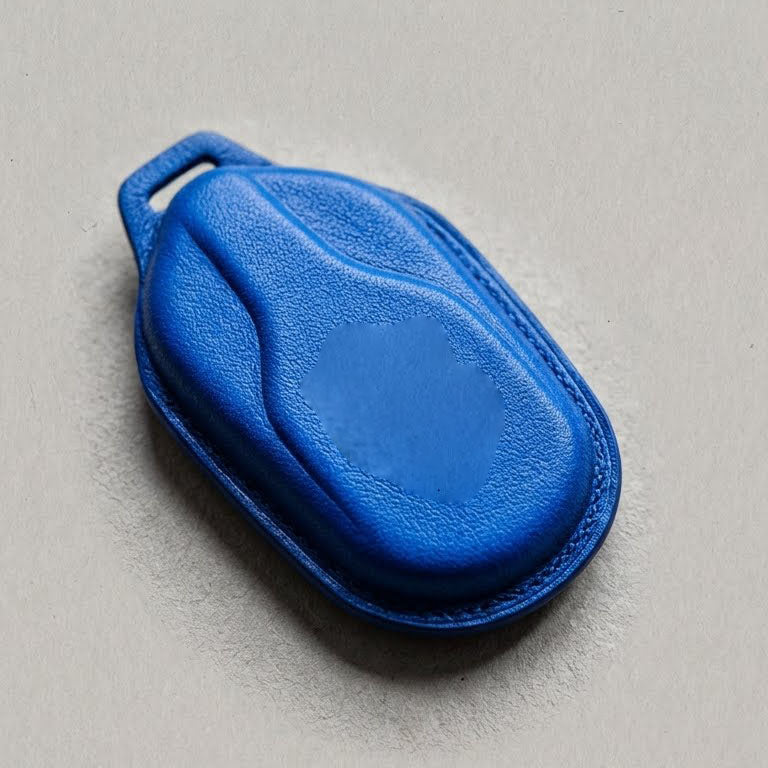 Premium Leather Key Fob for Maserati