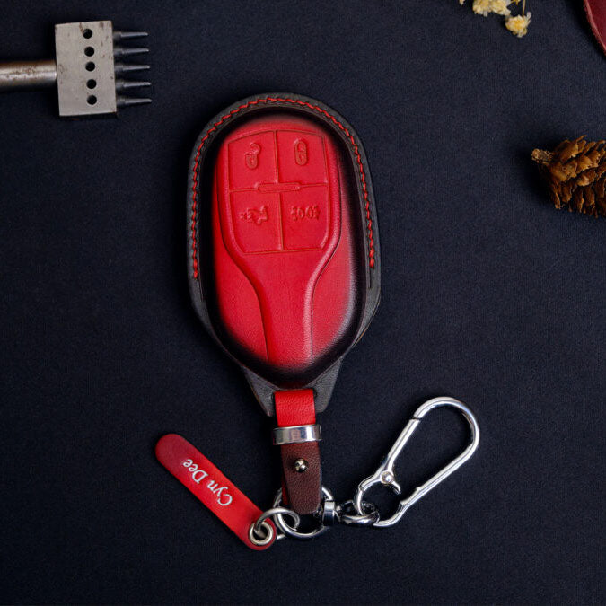 Premium Leather Key Fob for Maserati - Carsilks 