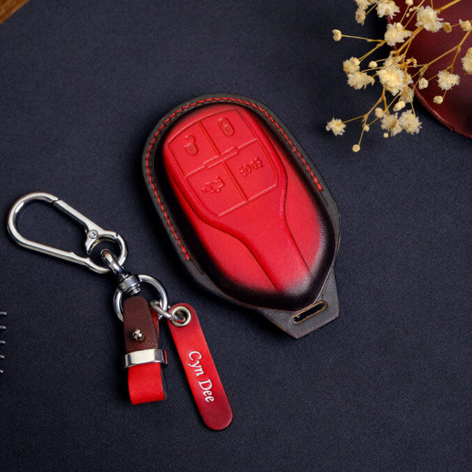 Premium Leather Key Fob for Maserati - Carsilks 