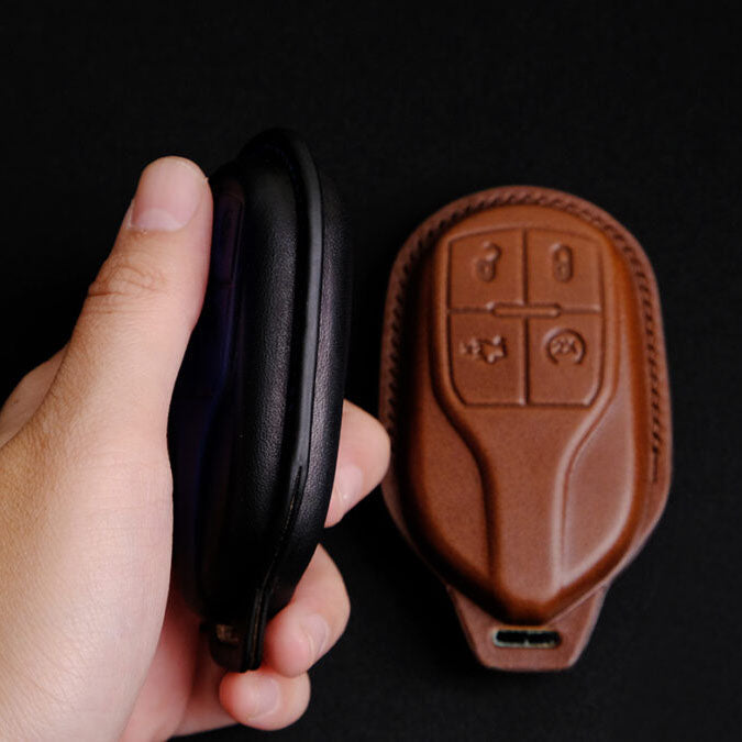Premium Leather Key Fob for Maserati - Carsilks 