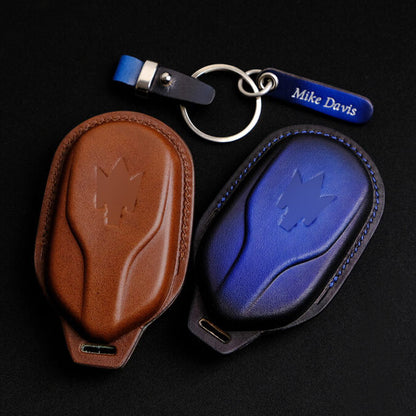 Premium Leather Key Fob for Maserati - Carsilks 