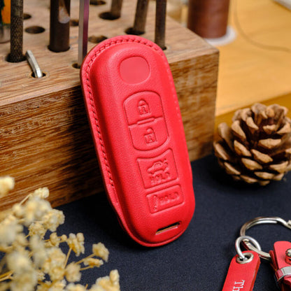 Premium Leather Key Fob for Mazda - Carsilks 