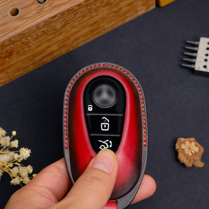 Premium Leather Key Fob for Mercedes - Carsilks 