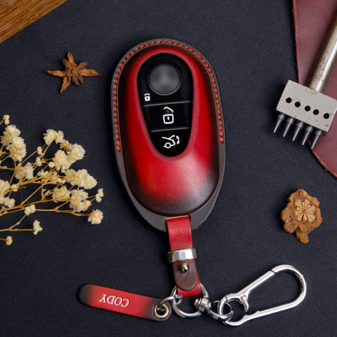 Premium Leather Key Fob for Mercedes - Carsilks 