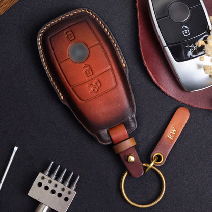 Premium Leather Key Fob for Mercedes - Carsilks 