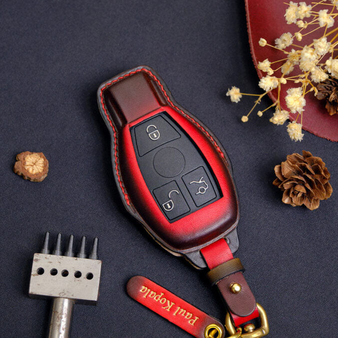 Premium Leather Key Fob for Mercedes - Carsilks 