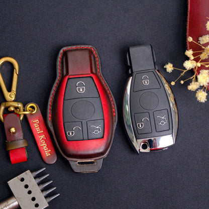 Premium Leather Key Fob for Mercedes - Carsilks 