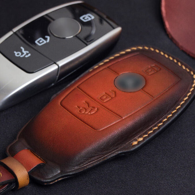 Premium Leather Key Fob for Mercedes - Carsilks 