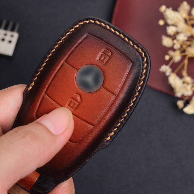 Premium Leather Key Fob for Mercedes - Carsilks 