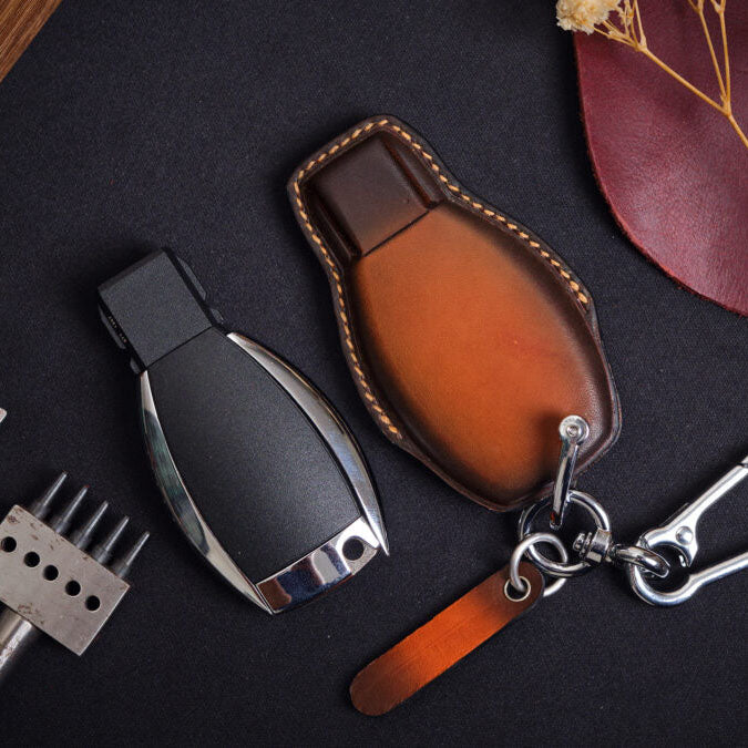 Premium Leather Key Fob for Mercedes - Carsilks 