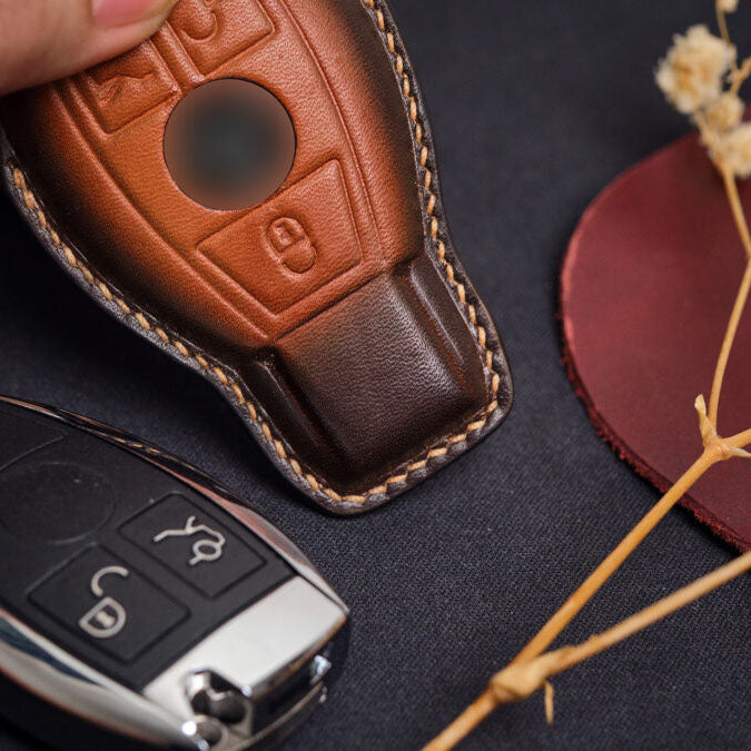 Premium Leather Key Fob for Mercedes - Carsilks 